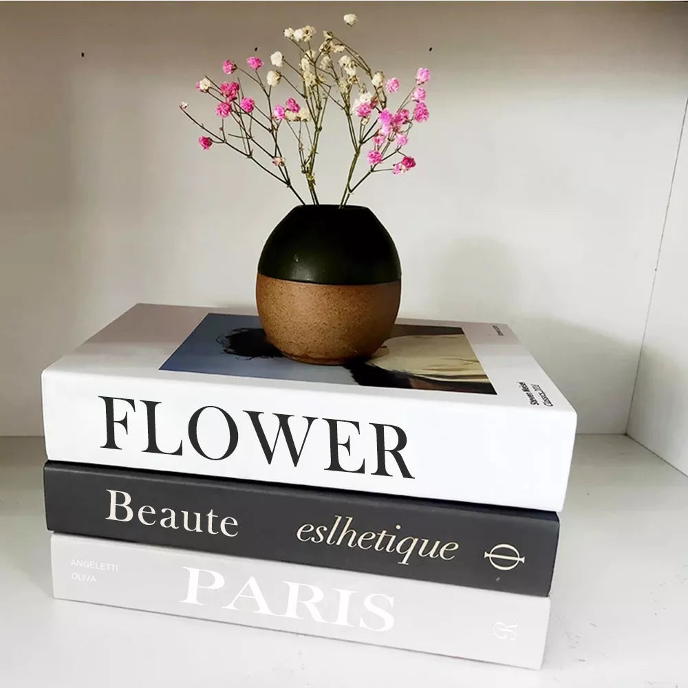 Modern Style Decorative Book Storage Box - Home & Living Room Decor