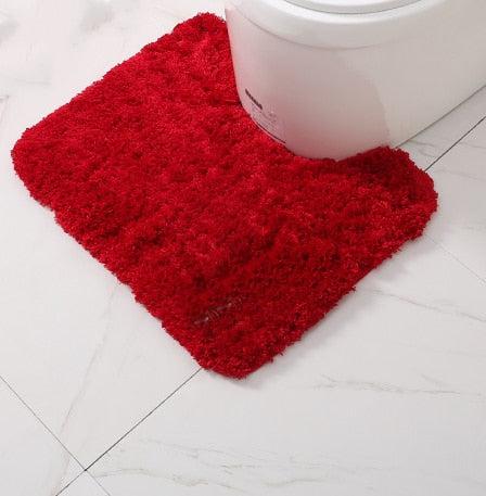 Anti-skid Bath  And Toilet Rugs Mat Set - Image #2