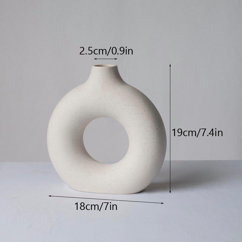 Round Ceramic Vase - Image #10