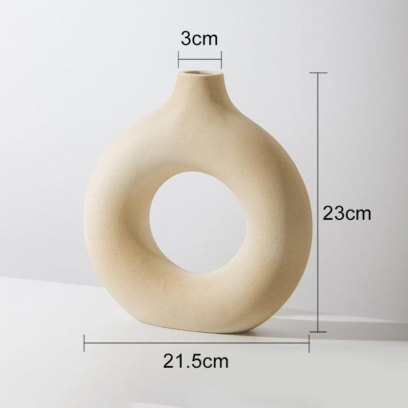 Round Ceramic Vase - Image #6