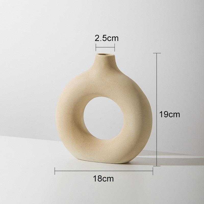 Round Ceramic Vase - Image #15