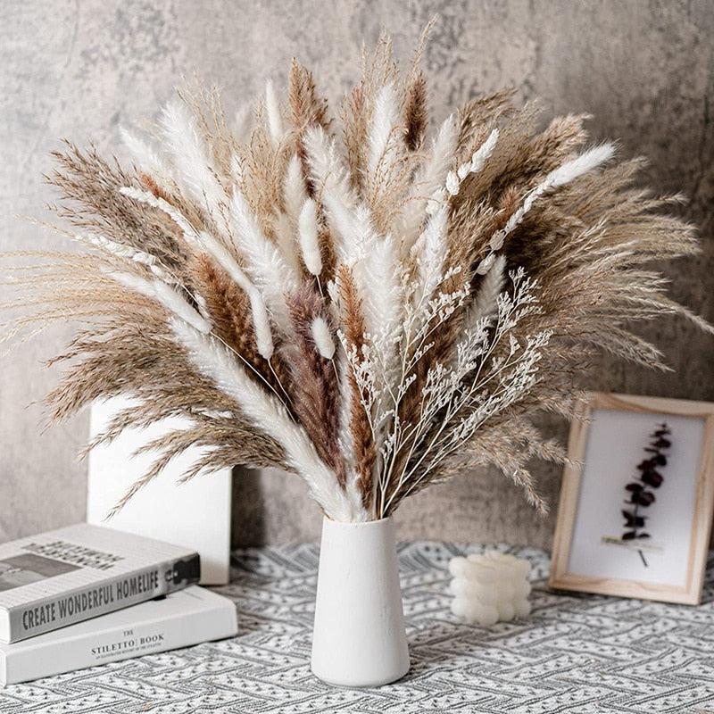 Assorted Dried Pampa Grass Bouquet - Image #1