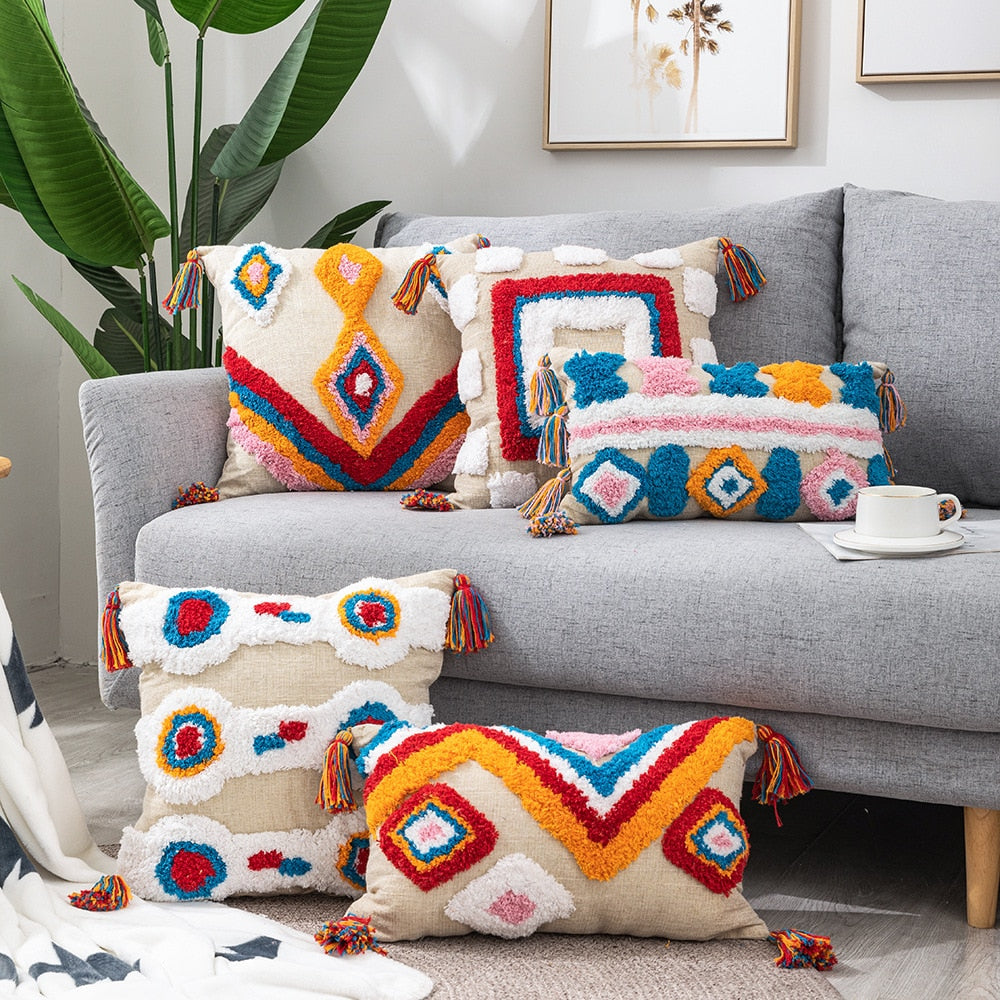 Morocco Style Pillow And Cushion Covers