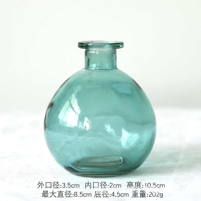 Coloured Glass Vase