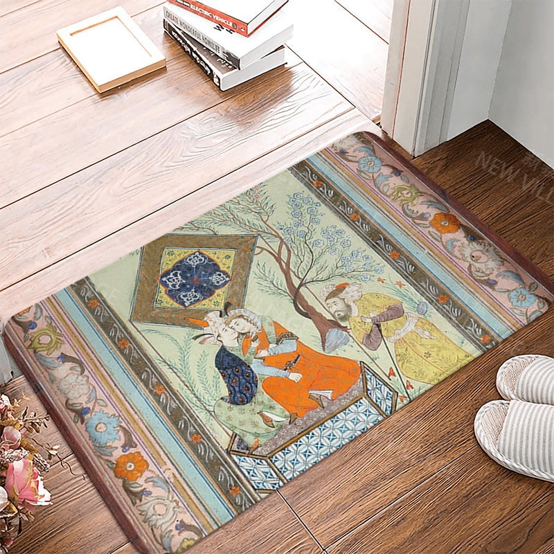 Anti-slip Persian Style  Bath And Kitchet Mat