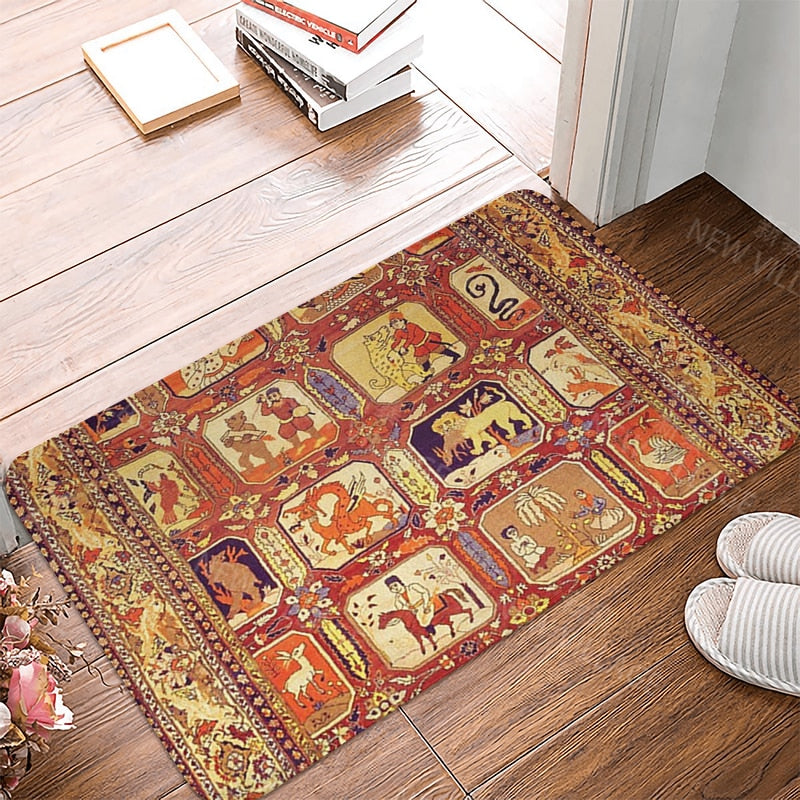 Anti-slip Persian Style  Bath And Kitchet Mat