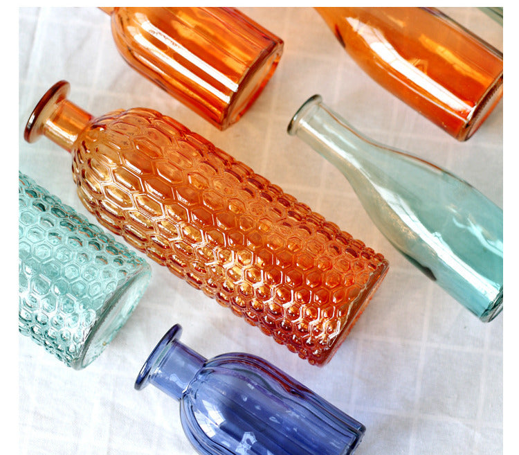 Coloured Glass Vase