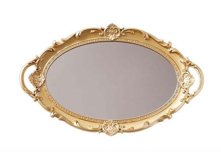 Antique Mirror Tray