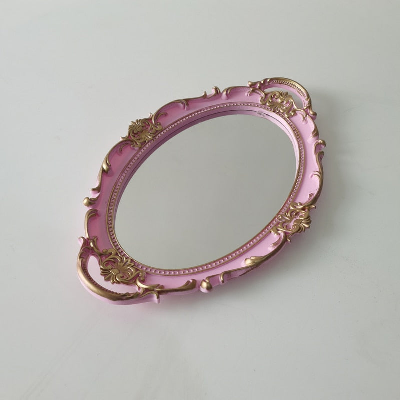 Antique Mirror Tray