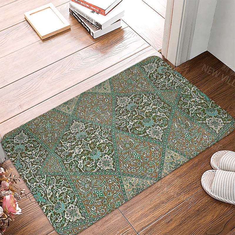 Anti-slip Persian Style  Bath And Kitchet Mat