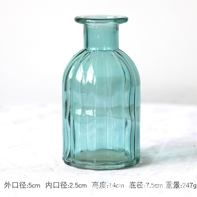 Coloured Glass Vase