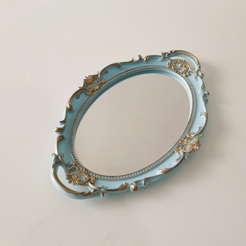 Antique Mirror Tray