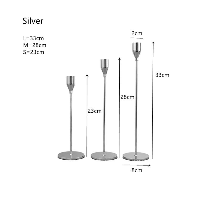 Luxury Long Metal Candle Holders - Image #10