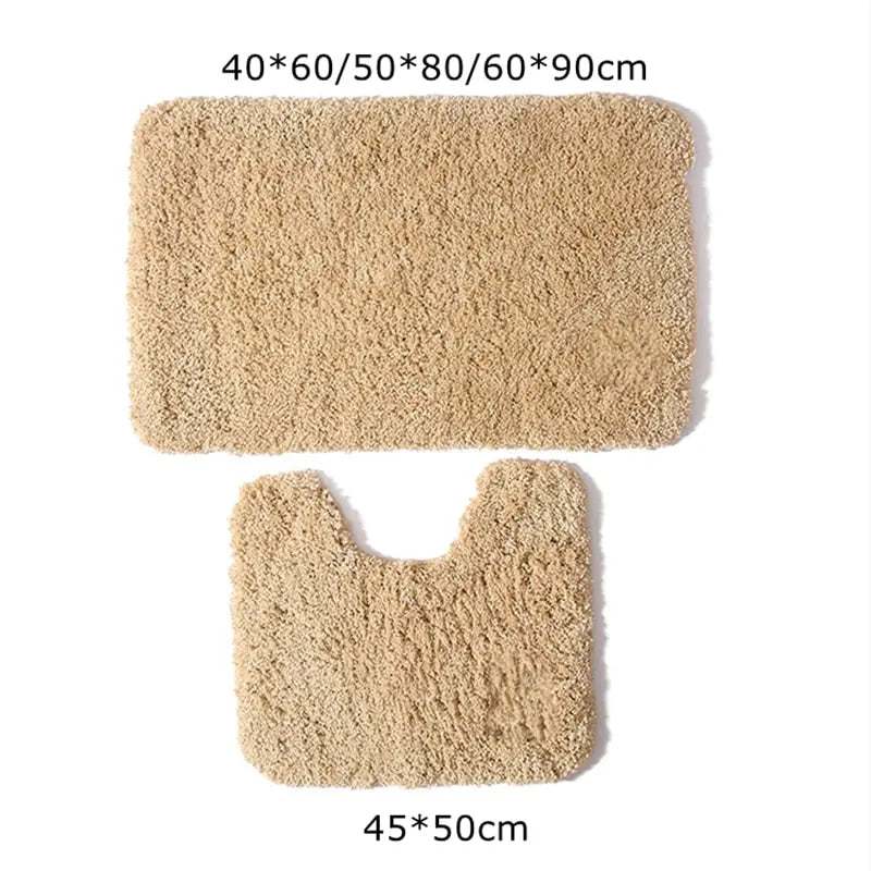 Anti-skid Bath  And Toilet Rugs Mat Set - Image #20